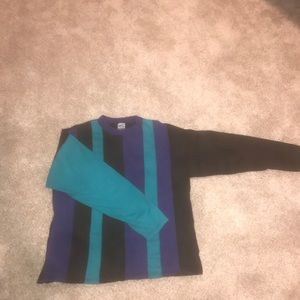Vintage Tri Color Long Sleeve T-Shirt